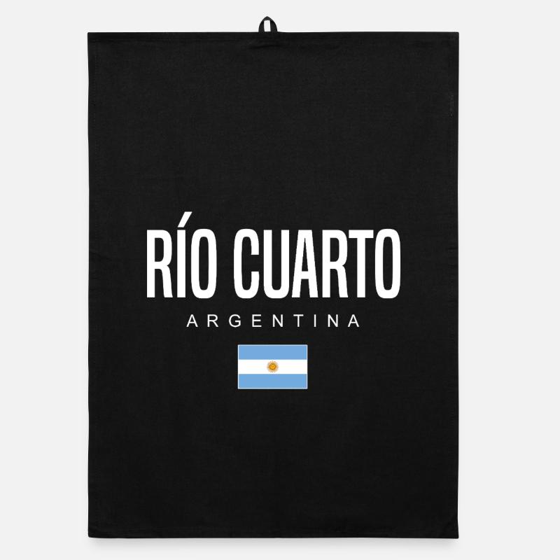 Río Cuarto Argentinien Argentinier Organic Geschirrtuch