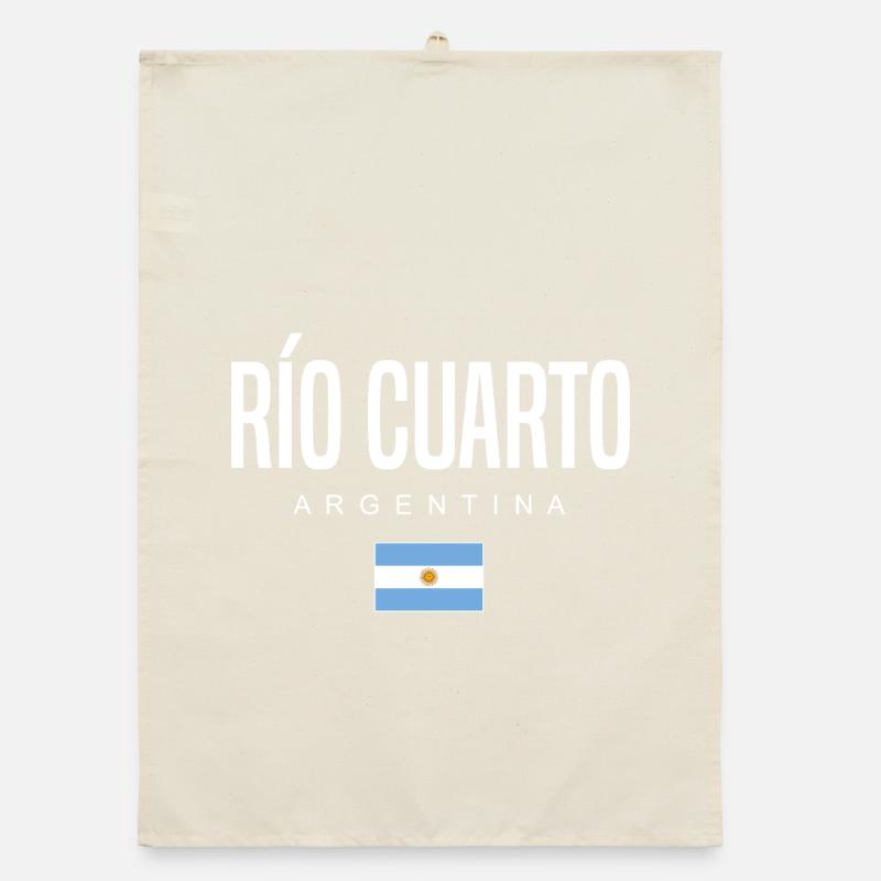 Río Cuarto Argentinien Argentinier Organic Geschirrtuch