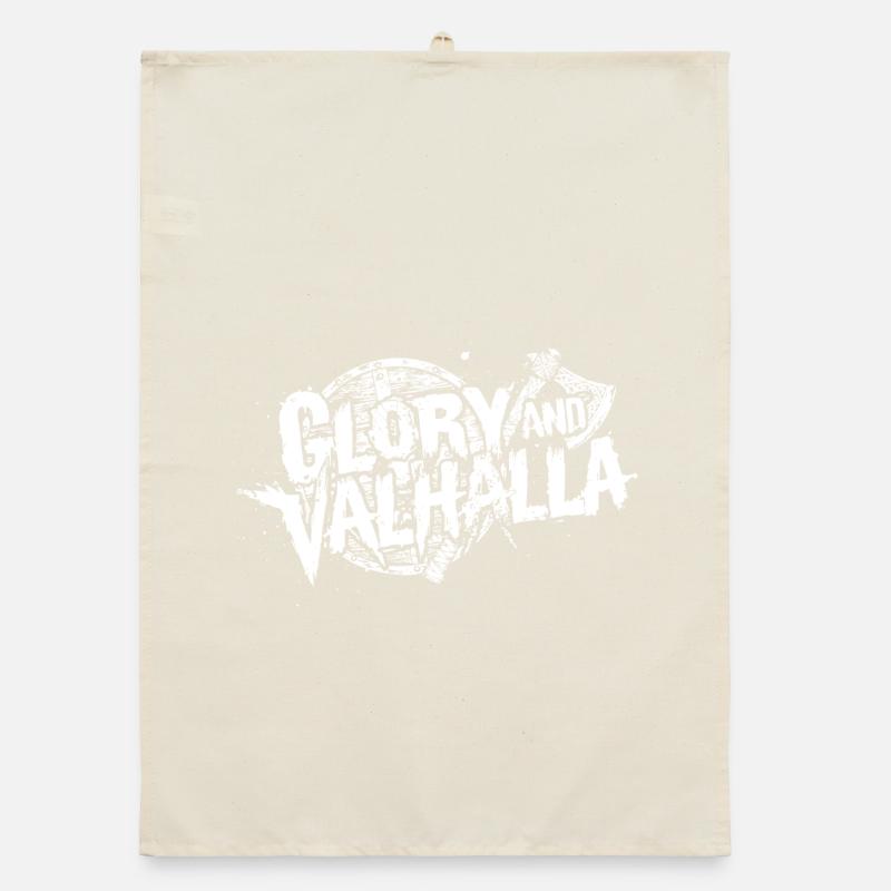 Glory and Valhalla Organic dish towel