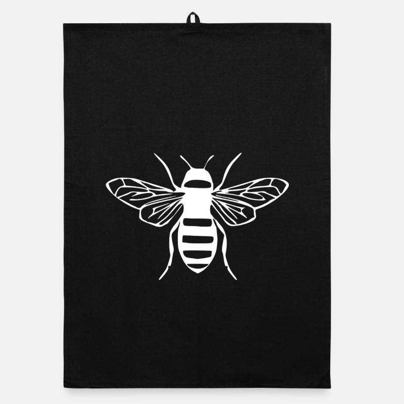 Biene Bienen Imker Geschenk Organic Geschirrtuch
