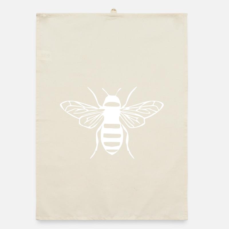 Bee Bee Beekeeper Gift Organic dish towel