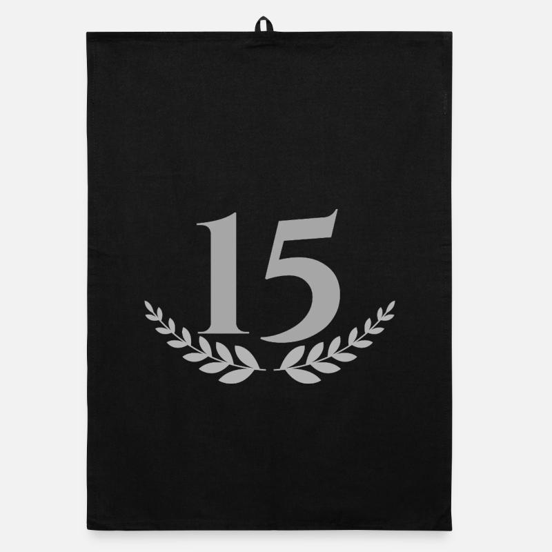 15 Organic dish towel