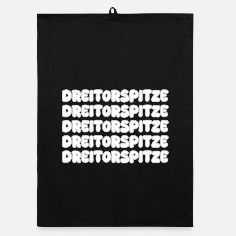 Dreitorspitze als Bergsteigen Organic Geschirrtuch