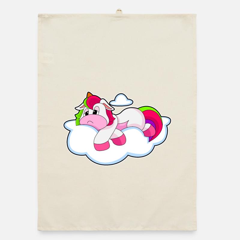 Nuages de licorne Torchon bio