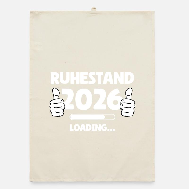 Retirement 2026 Loading Organic dish towel