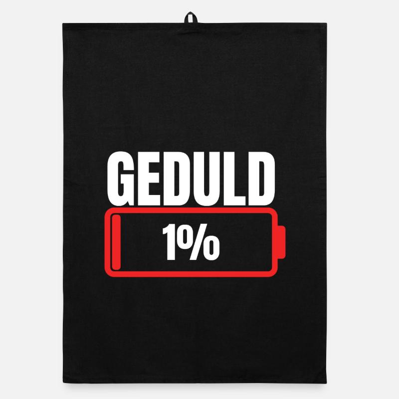 Patience 1 % batterie vide Torchon bio