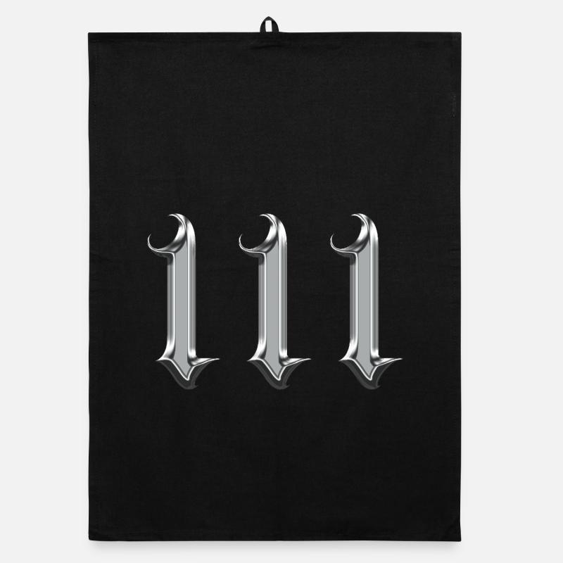 Engel Nummer 111 Intuition Organic Geschirrtuch