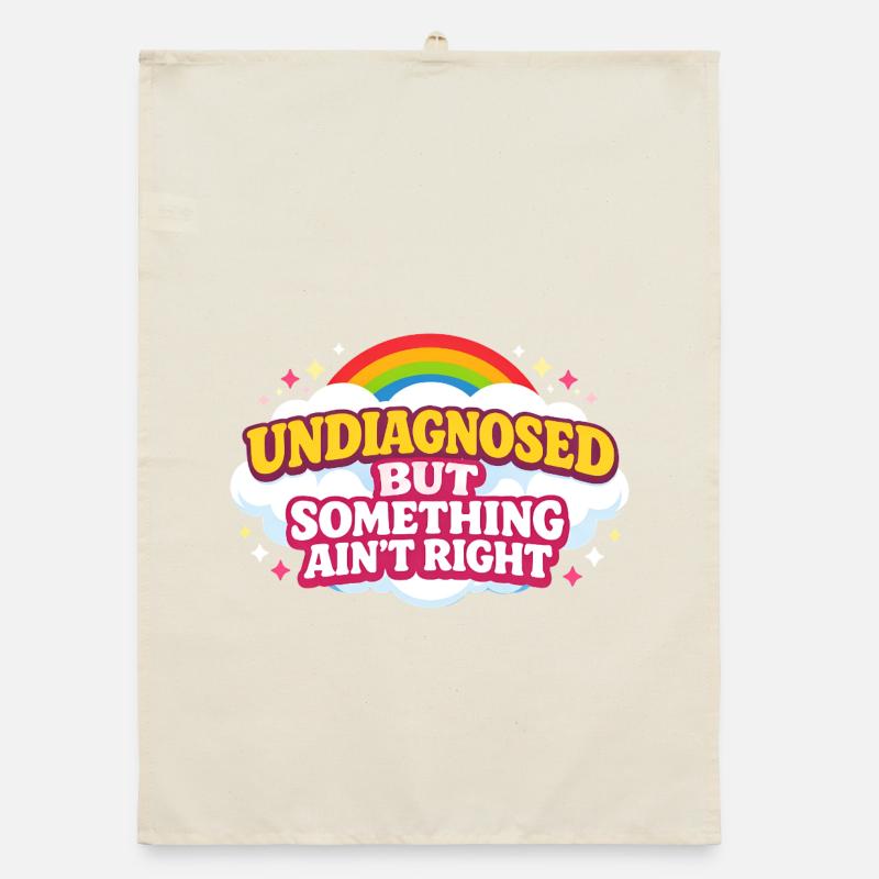 Not diagnosed, but something is wrong Organic dish towel