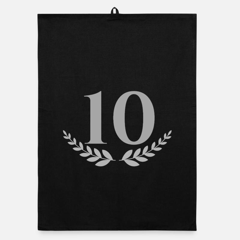 10 Organic Geschirrtuch