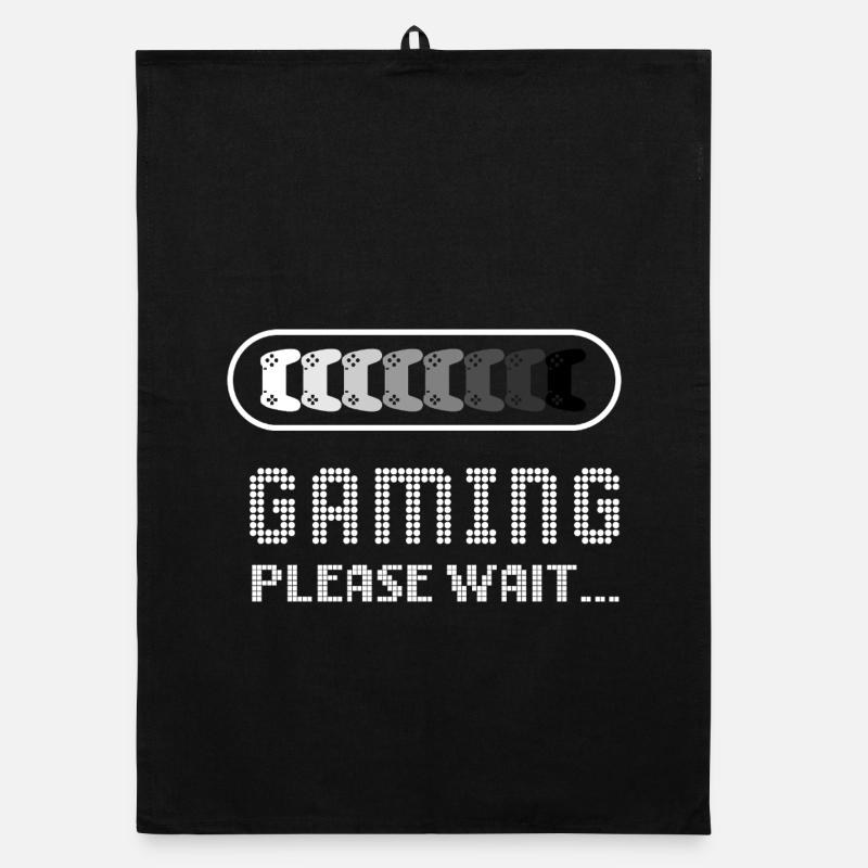 Gaming_please_wait Organic dish towel