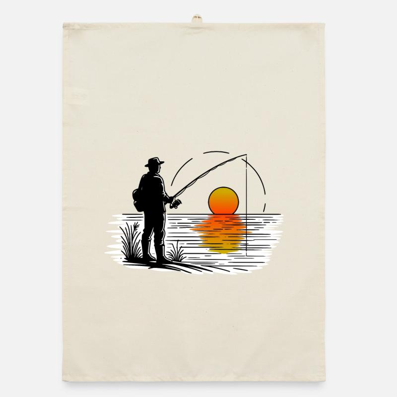 Pêcheur 3 Torchon bio