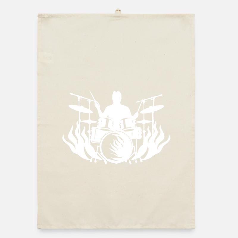 Dessin du batteur Torchon bio