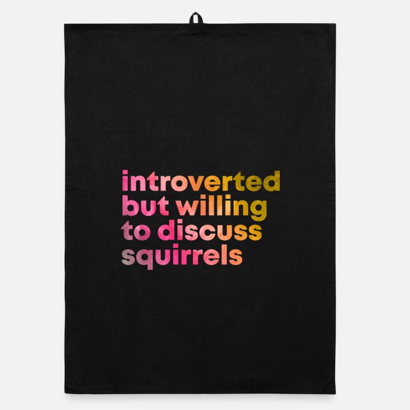 Eichhörnchen Organic Geschirrtuch