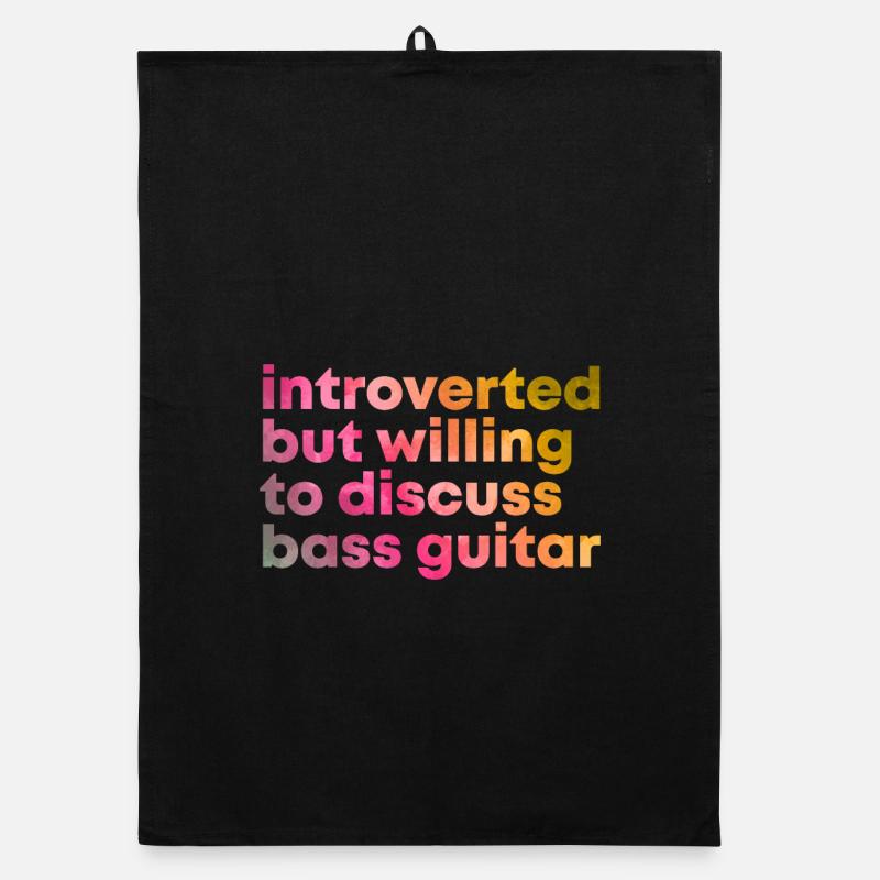 Guitare basse Guitare basse Torchon bio