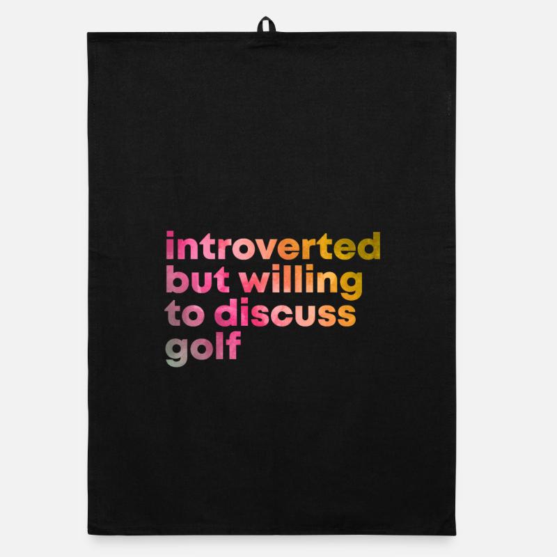 Golfen Golfen Organic Geschirrtuch