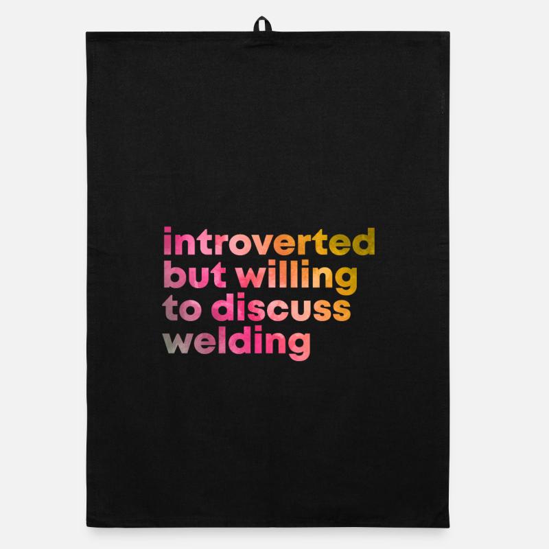 Welding Organic dish towel