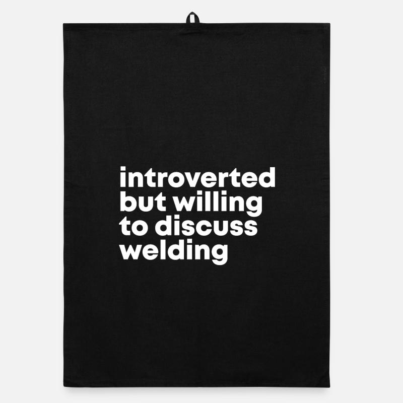 Welding Organic dish towel