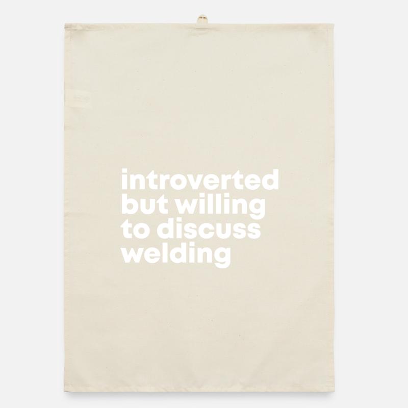 Welding Organic dish towel