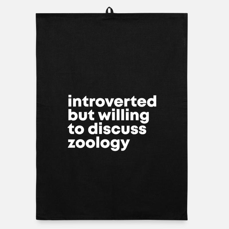 Zoologie Organic Geschirrtuch
