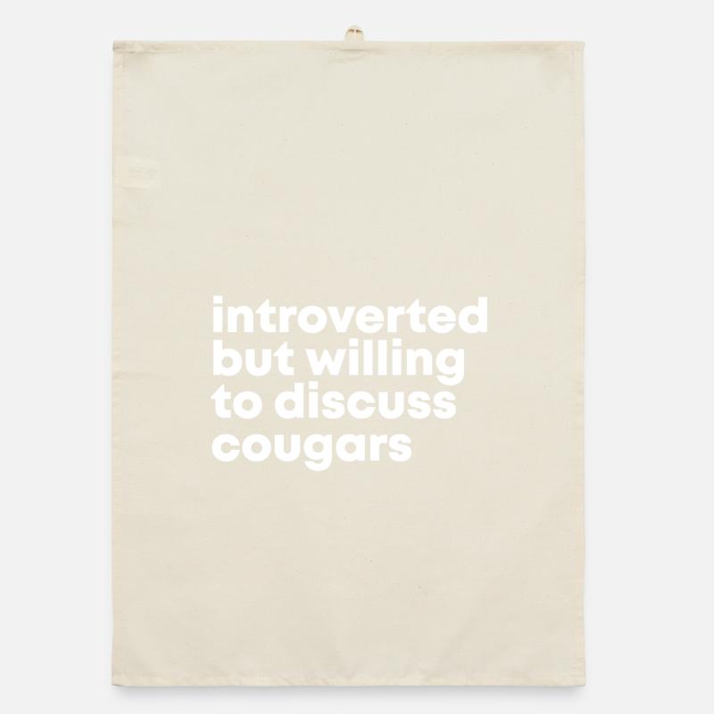 Cougar Cougar Cougar Organic Geschirrtuch