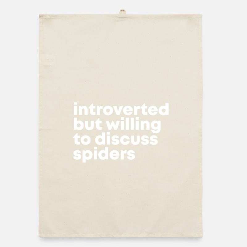 Spinne Spinne Spinne Organic Geschirrtuch