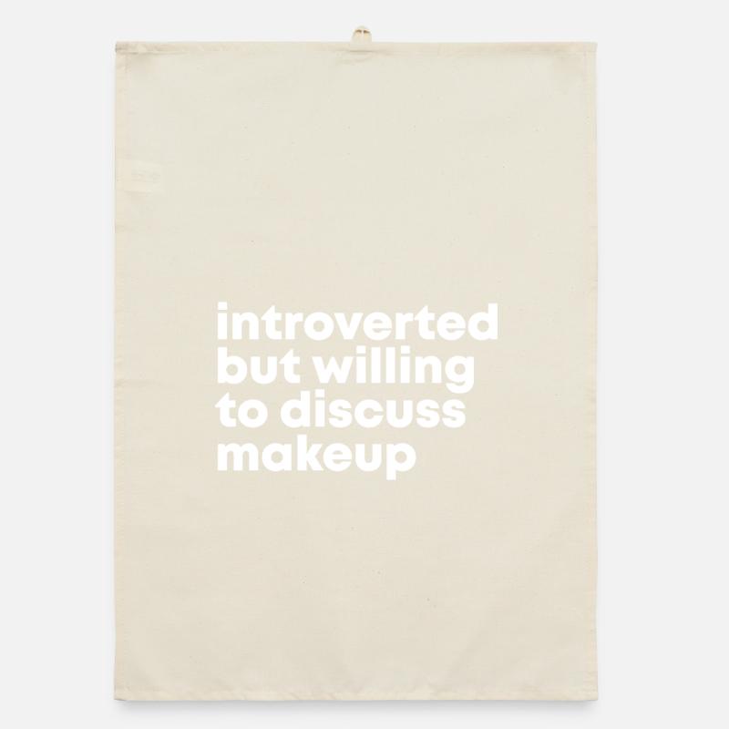 Make-up Make-up Make-up Organic Geschirrtuch