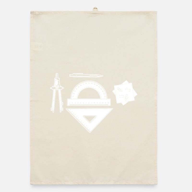 Architect Graphic Organic dish towel