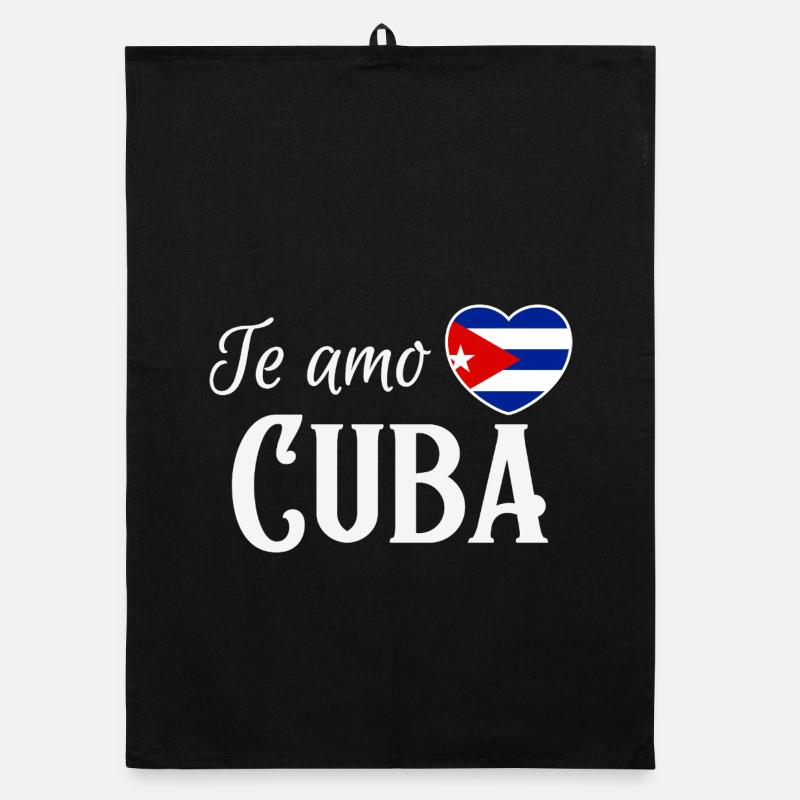 I love Cuba, made in Cuba Organic dish towel