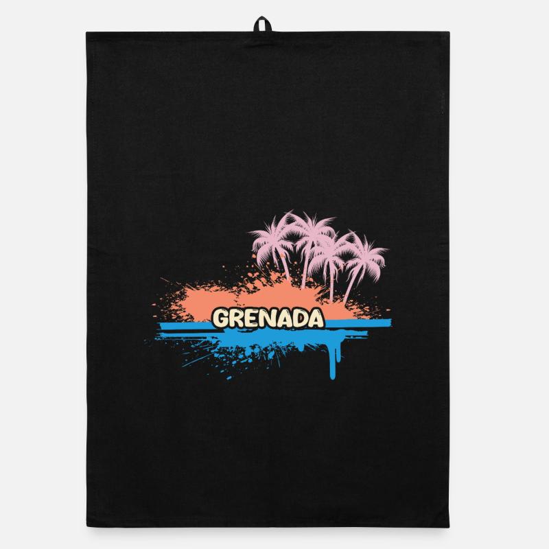Cadeau pour la Grenade Torchon bio