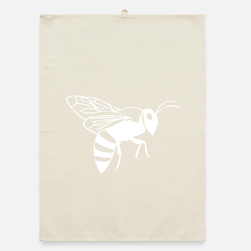 Bee Bee Beekeeper Gift Organic dish towel
