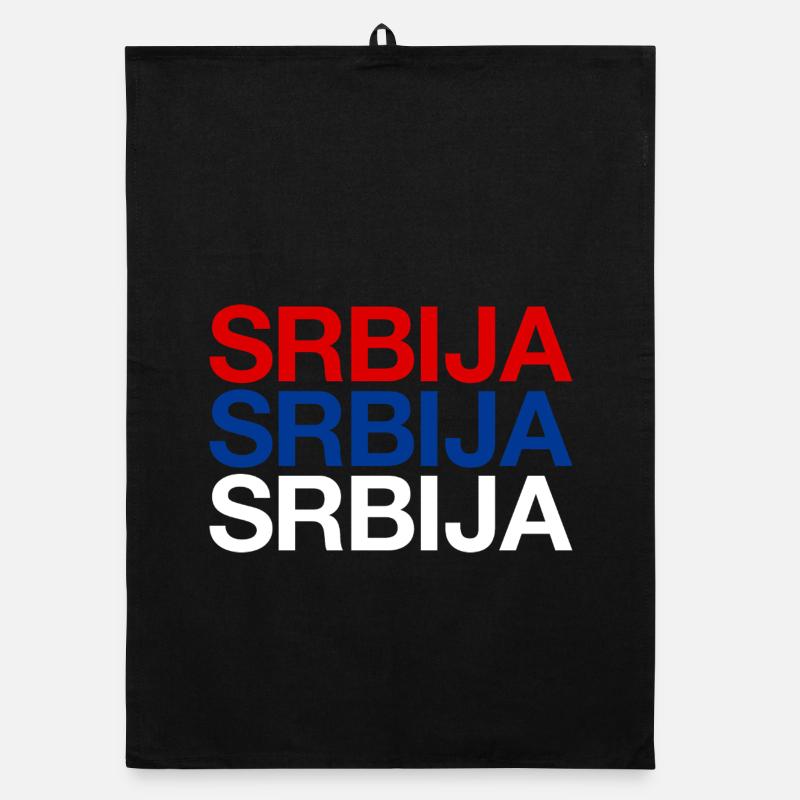 Serbia Serbien Organic dish towel