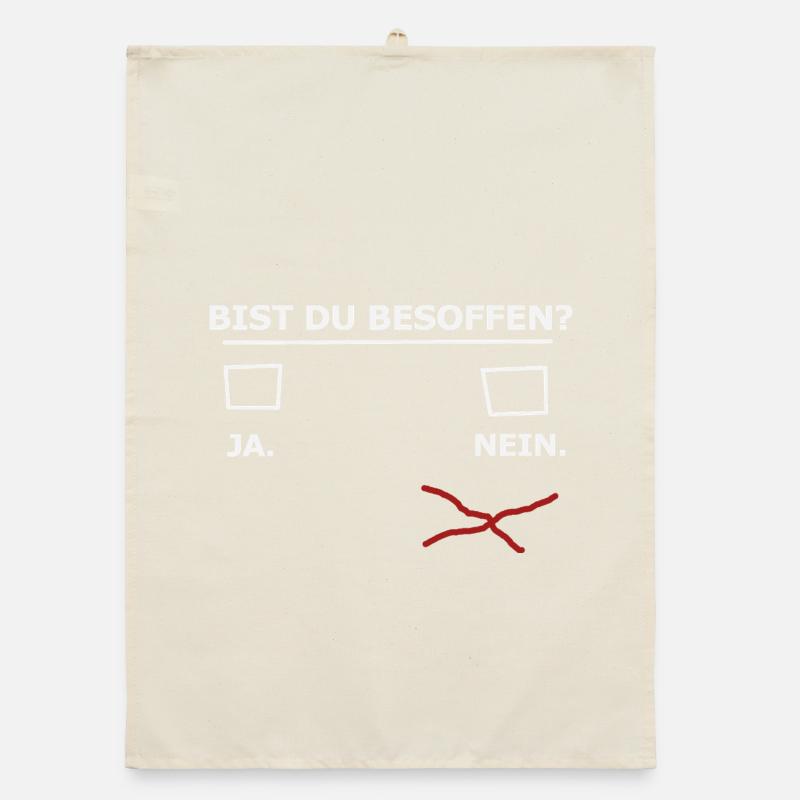 Beer drunk Organic dish towel