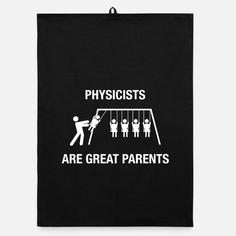Physicist Humor Scientist Funny Organic dish towel