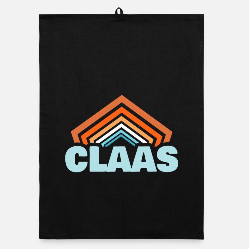 Claas comme prénom Torchon bio