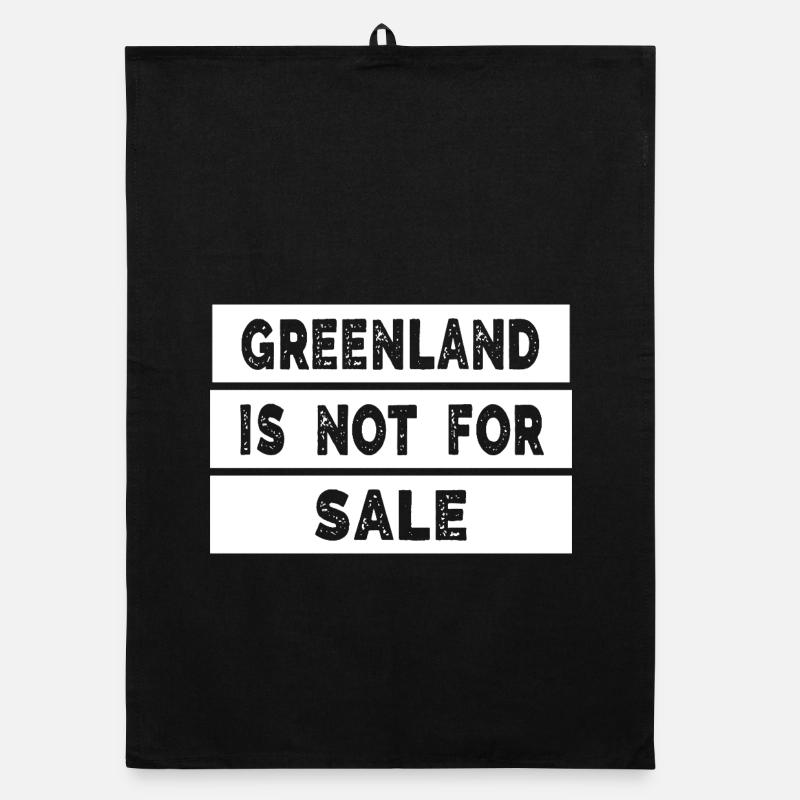 Le Groenland n’est pas à vendre Torchon bio