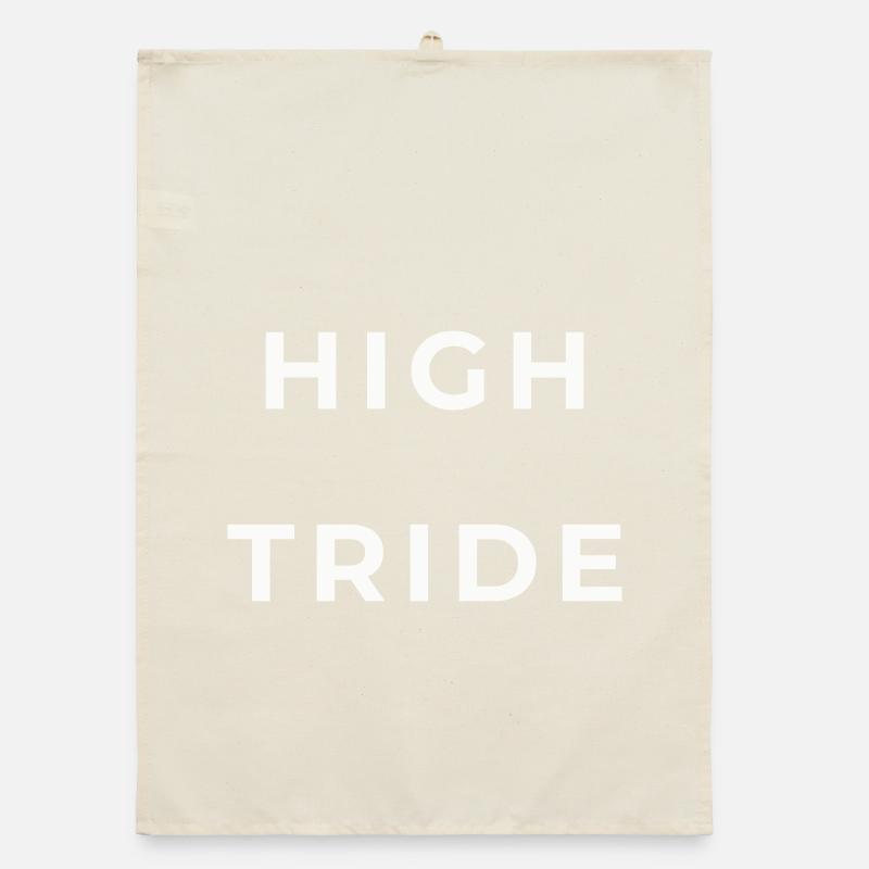 High Pride Bold Typografie Organic Geschirrtuch