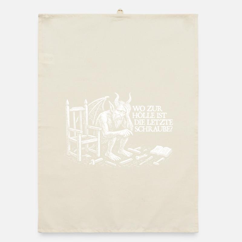 Où est la dernière vis ? Torchon bio