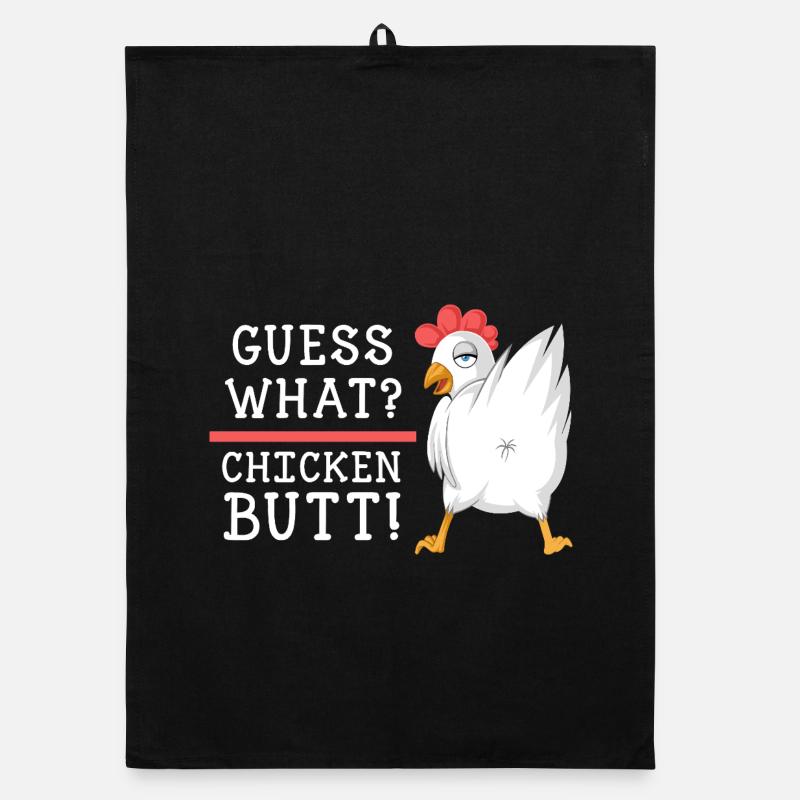 Devinez quoi, chemise en cul de poulet Torchon bio