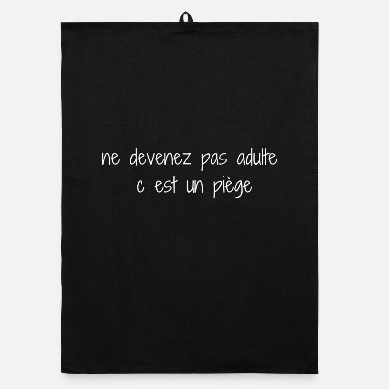 Piège de l’Âge Adulte Torchon bio