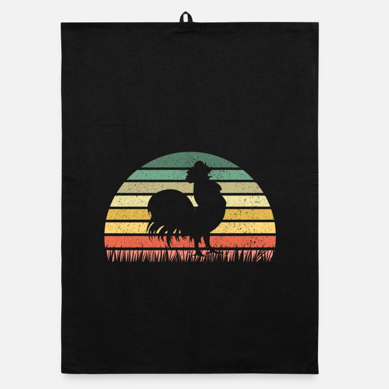 Chicken Chicken Organic dish towel