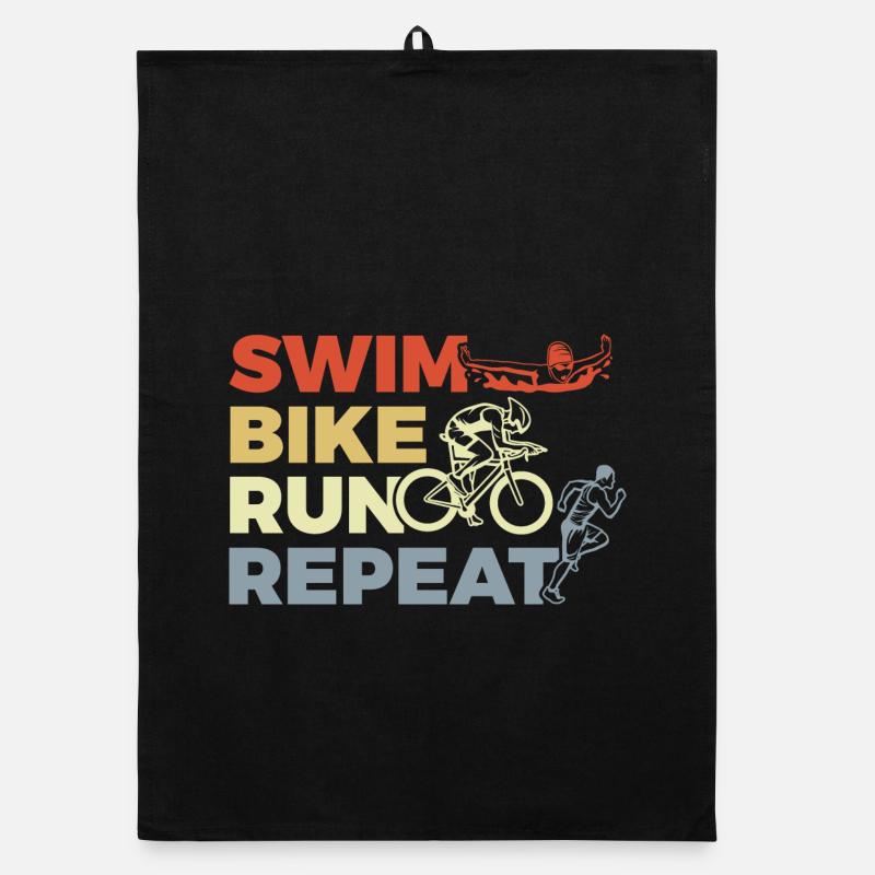 Répétition du triathlon Torchon bio