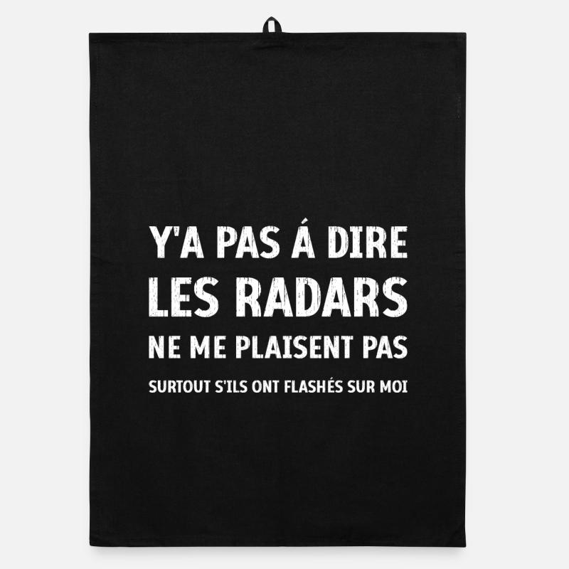 Logo Les radars ont flashés sur moi humour Torchon bio