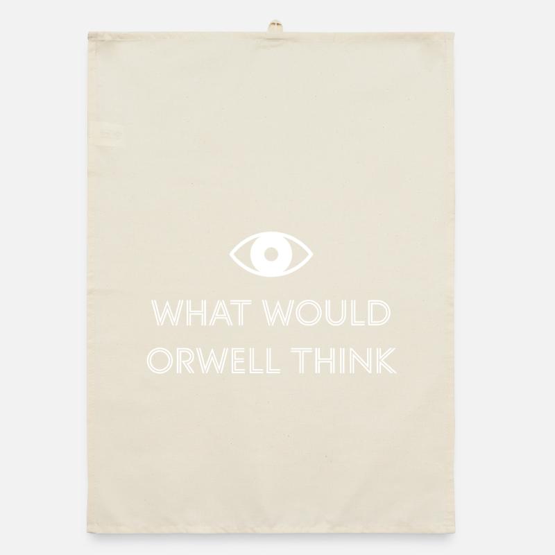 What would Orwell think? Organic Geschirrtuch