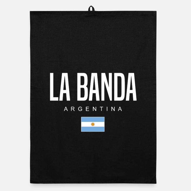 La Banda Argentina Argentinians Organic dish towel