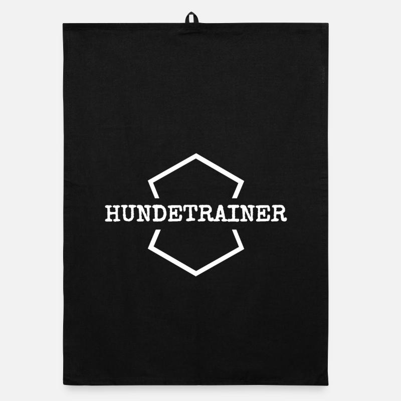 Gift for Dog Trainer Organic dish towel