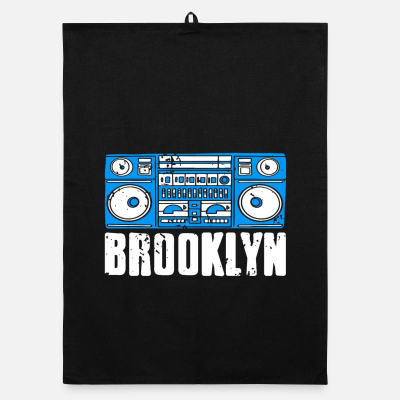 Brooklyn Sound Vibes City Beat Expression Organic dish towel