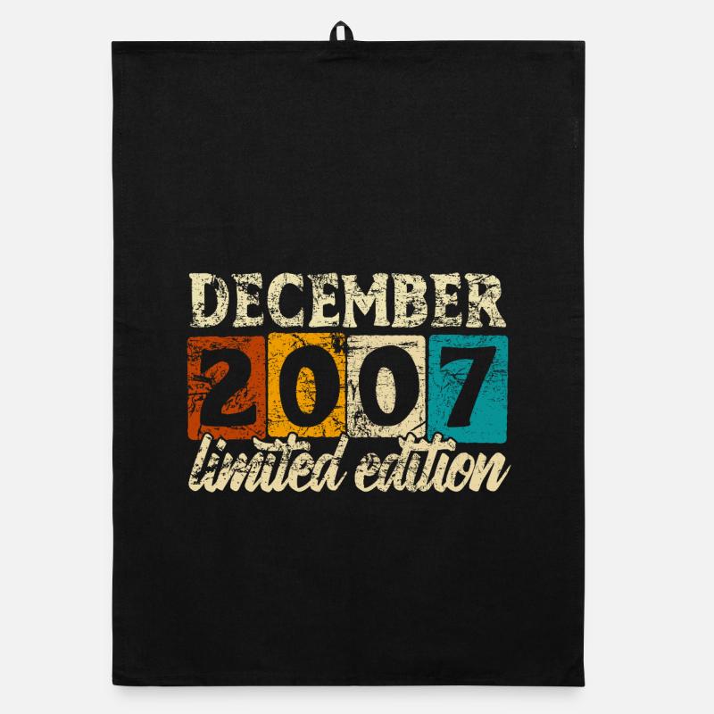 Limited Edition December 2007 Geburtstag Geschenk Organic Geschirrtuch