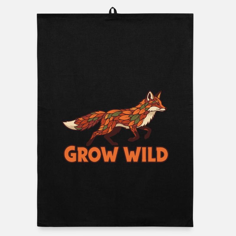 Waldfuchs Patchwork Grow Wild Organic Geschirrtuch