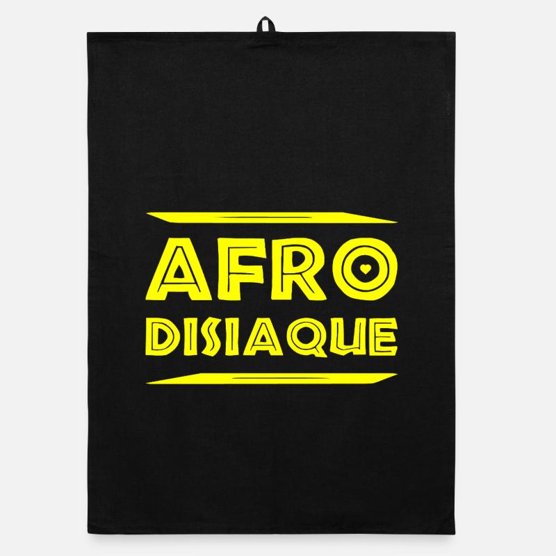 AFRO-DISIAQUE! Organic dish towel