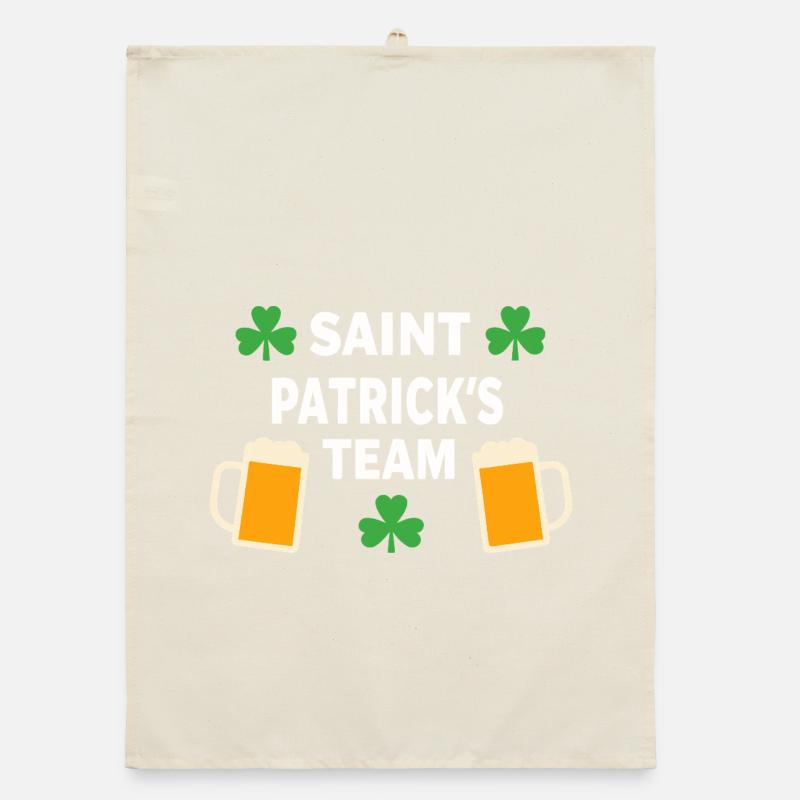 Équipe Saint-Patrick Festif Torchon bio